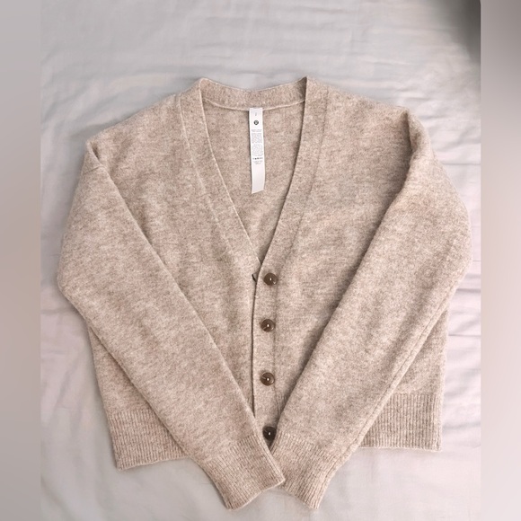 lululemon athletica Beige Cardigan - Picture 2 of 8